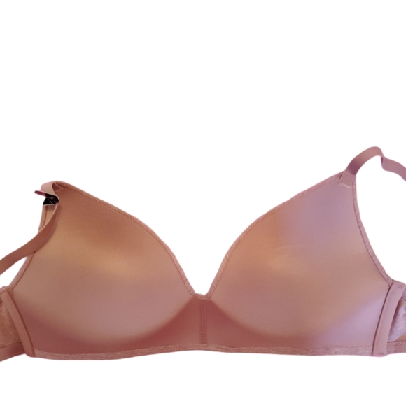 LA SENZA Beige Pink Wireless Push Up Bra - Size XS, 32A - Picture 3 of 4